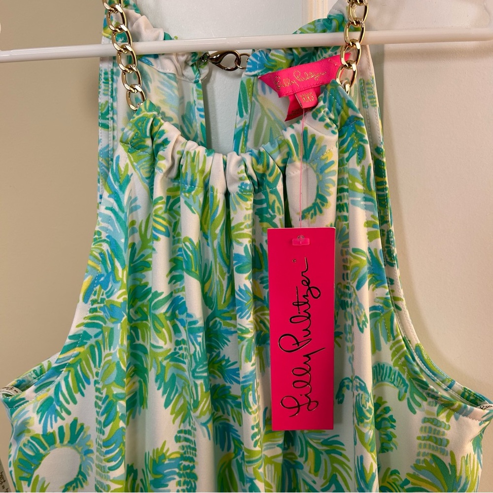 NWT, LILLY PULITZER ‘Bowen’ Top, Green Mutli, Sz XXS.